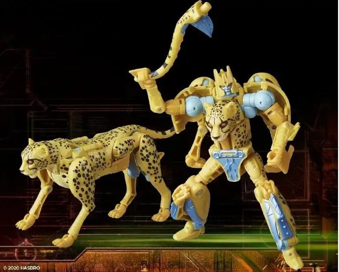 

Deformation toy Beast War Super Yellow Panther Warrior D Class Panther Transformation Robot Toy