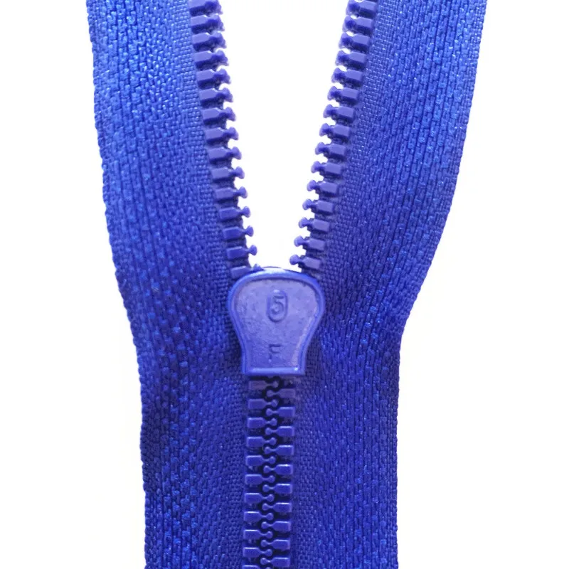 2pcs/5pcs 5# 25-70 Cm Resin Detachable Zipper Opening That Opens The Self Locking Plastic Self Locking Zipper(20 Colors)