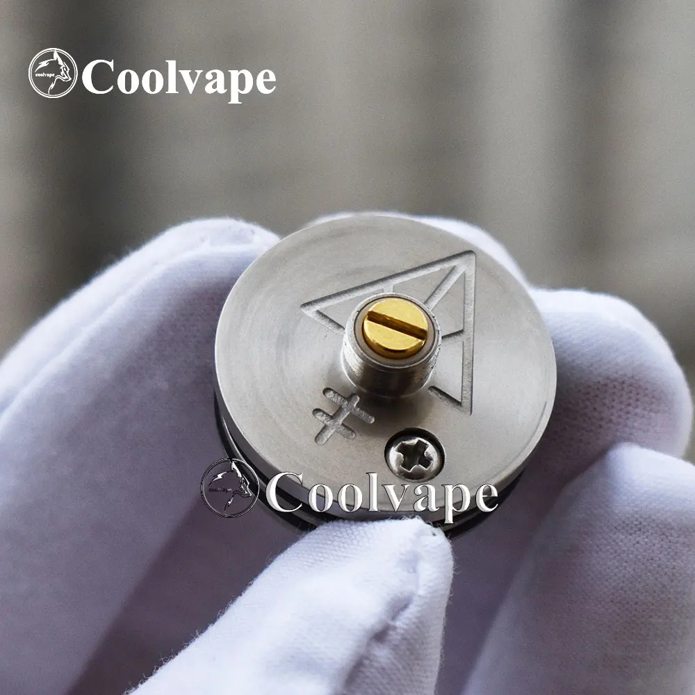 Coolvape 528 customs goon 25mm rda goon rda rda atomizer مع bf pin النحاس الأحمر النحاس مادة الصلب قطر 25mm