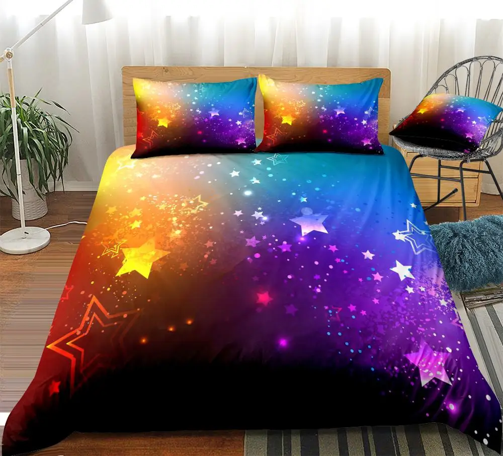 parure-de-lit-galaxy-cartoon-pour-garcons-et-filles-linge-de-lit-en-microcarence-etoiles-colorees-housse-de-couverture-de-sport-violet-textile-de-maison