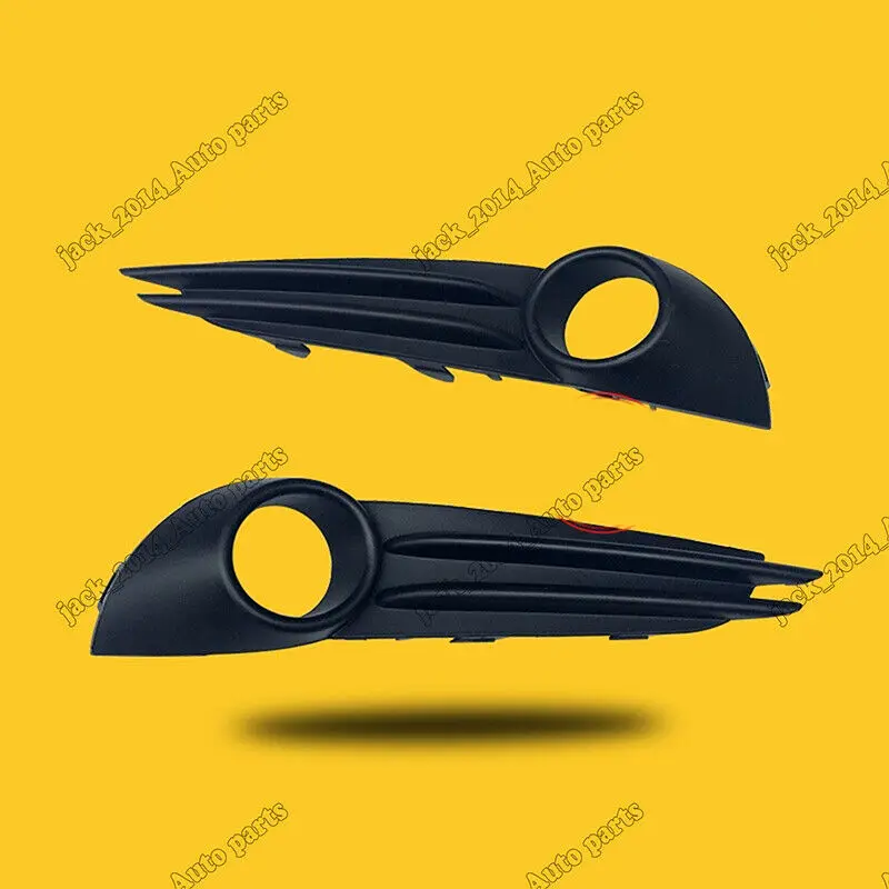 Car Front Bumper Foglights Cover+Fog Lamps Parts 2pc For Ford Focus ST 2012 2013