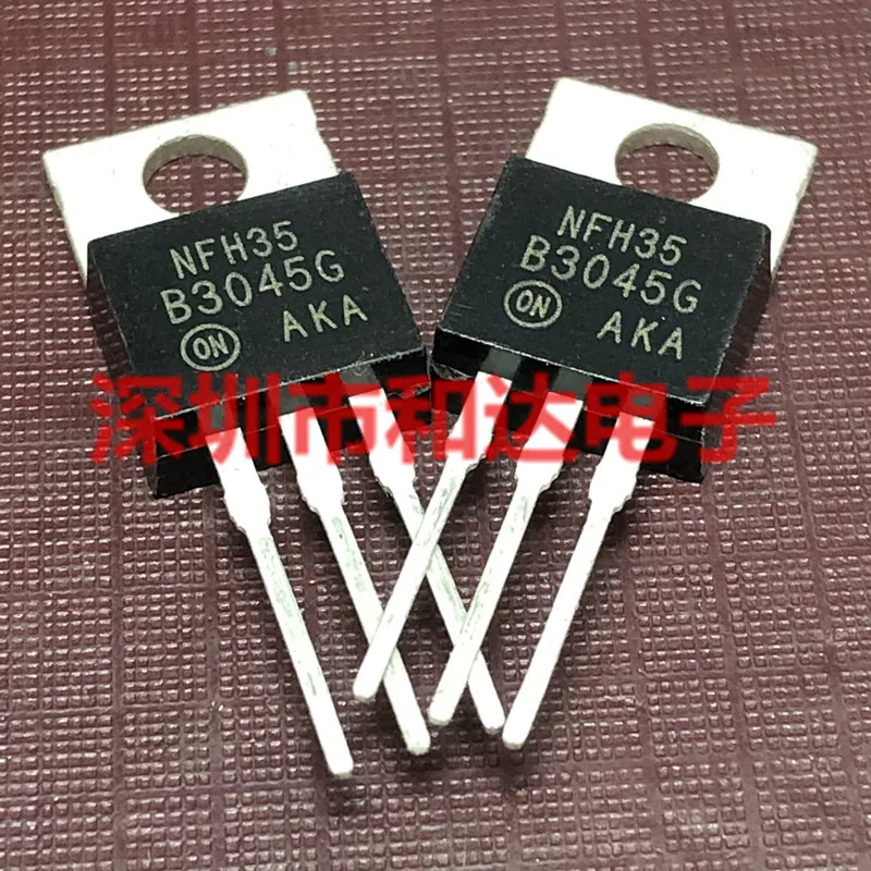 10 Uds. B3045G MBR3045CT TO-220 45V 30A