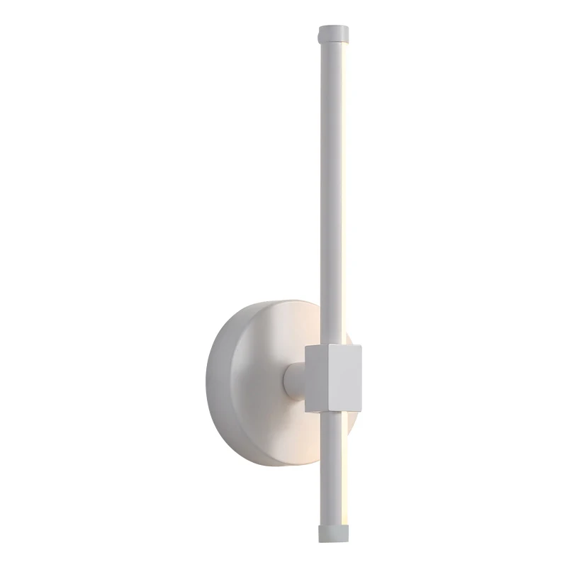 Modern LED Wall Lamp  90V-260V Lampada Bedroom Beside Wall Light LED Sconce Black White Lamp Aisle Lighting Decoration