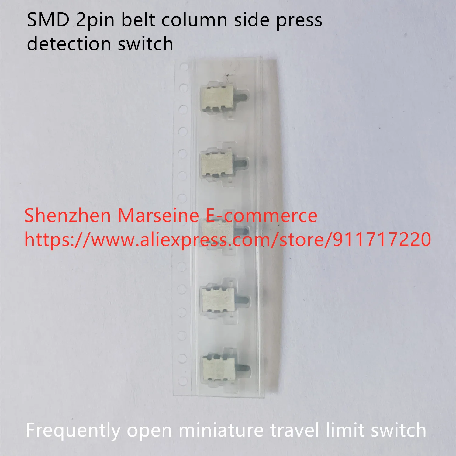 Original new 100% AF-0029 SMD 2pin belt column side press detection switch frequently open miniature travel limit