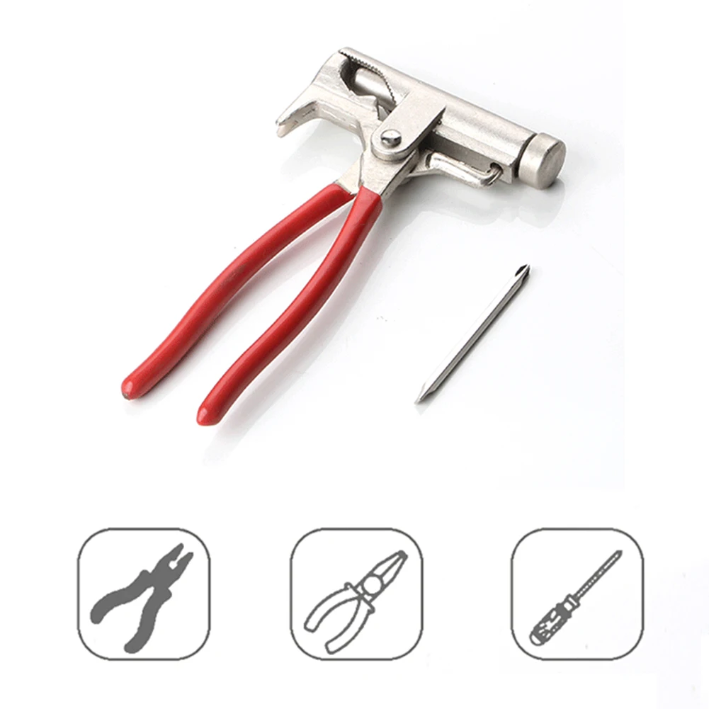 10 in 1 Multi-functional Hammer Screwdriver Nail Gun Pipe Pliers Wrench Vice Furniture Maintenance Repair Tools Universal Hammer