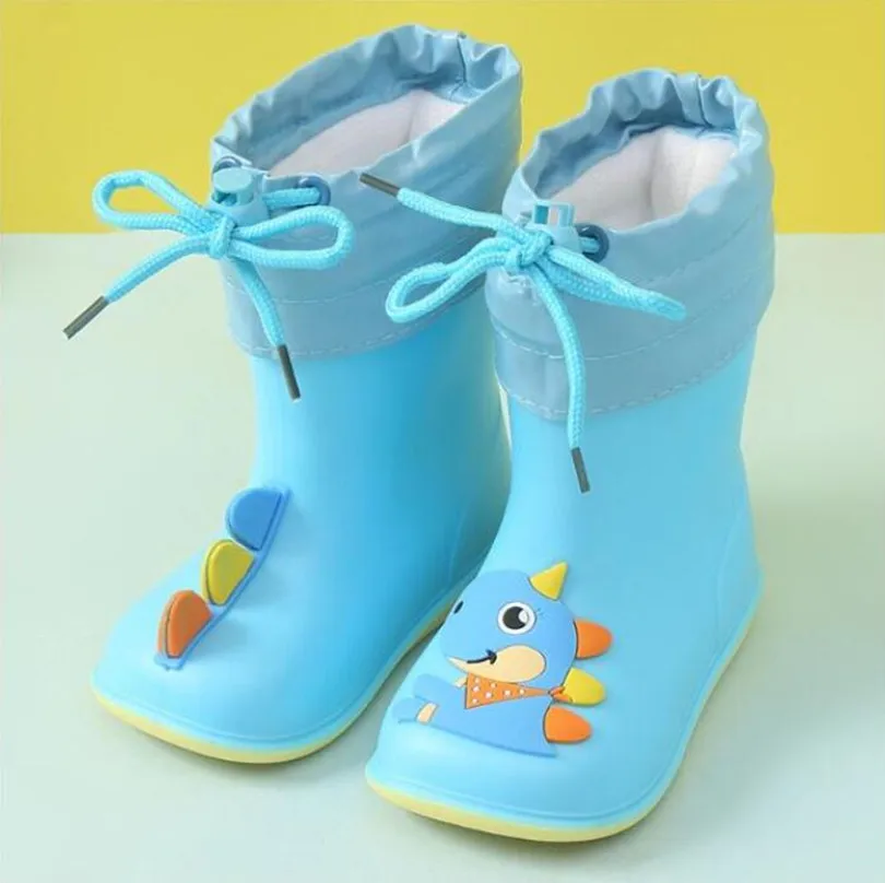 Newest Girl Rainboots Classic Waterproof Children\'s Shoes Kids Rain Boots Pvc Rubber Boots Kids Baby Water Shoes Boy Rain Boots