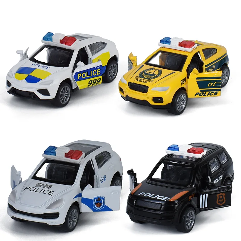 

1:64 alloy pull back rescue car model in original packaging,4 sets of toys,children's toy gifts,free shipping