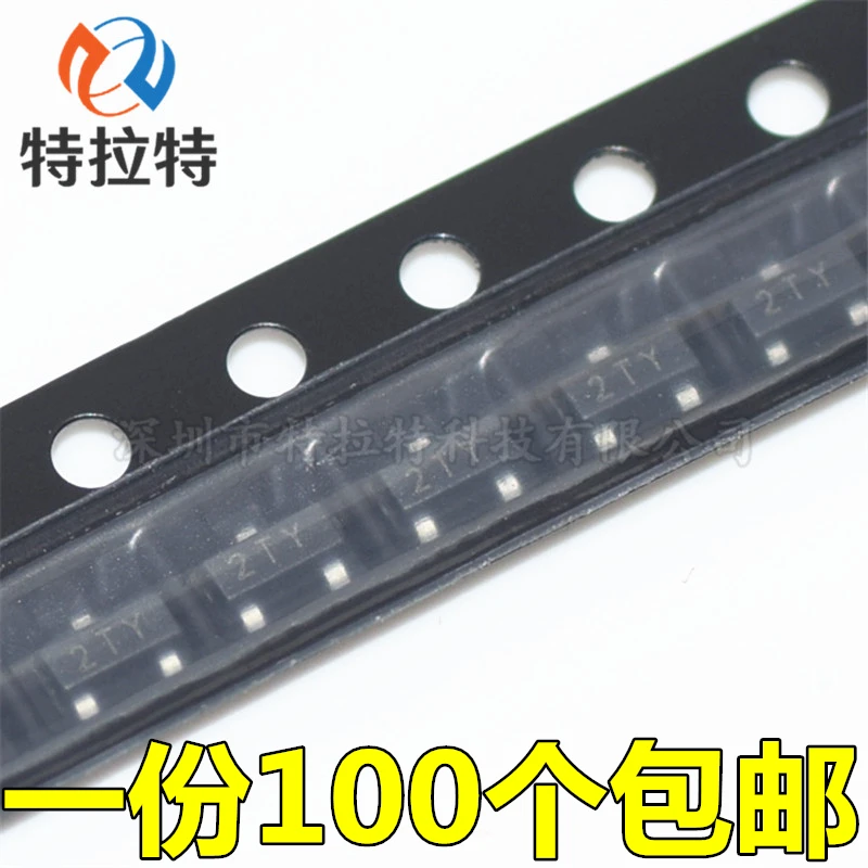 100PCS S8550 2TY Transistor SOT-23 Transistor