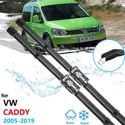 Car Wiper Blade for Volkswagen VW Caddy 2K 2005~2019 Front Windscreen Windshield Wipers Car Accessories 2007 2010 2012 2015 2016