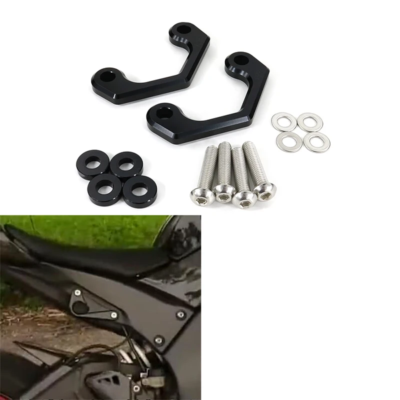 Rear Subframe Racing Hooks Tie Down Holder Fit For SUZUKI GSX-R1000 2009-2011 GSXR1000 GSXR 1000 K9 CNC Billet Aluminum