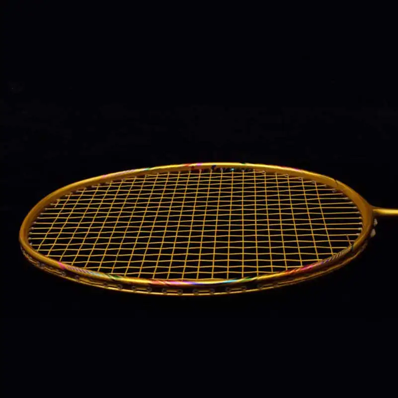 8U Professional 100% Carbon Badminton Racket 24-30lbs G5 Ultralight Offensive Racket Badminton Racquet Padel Training Sports