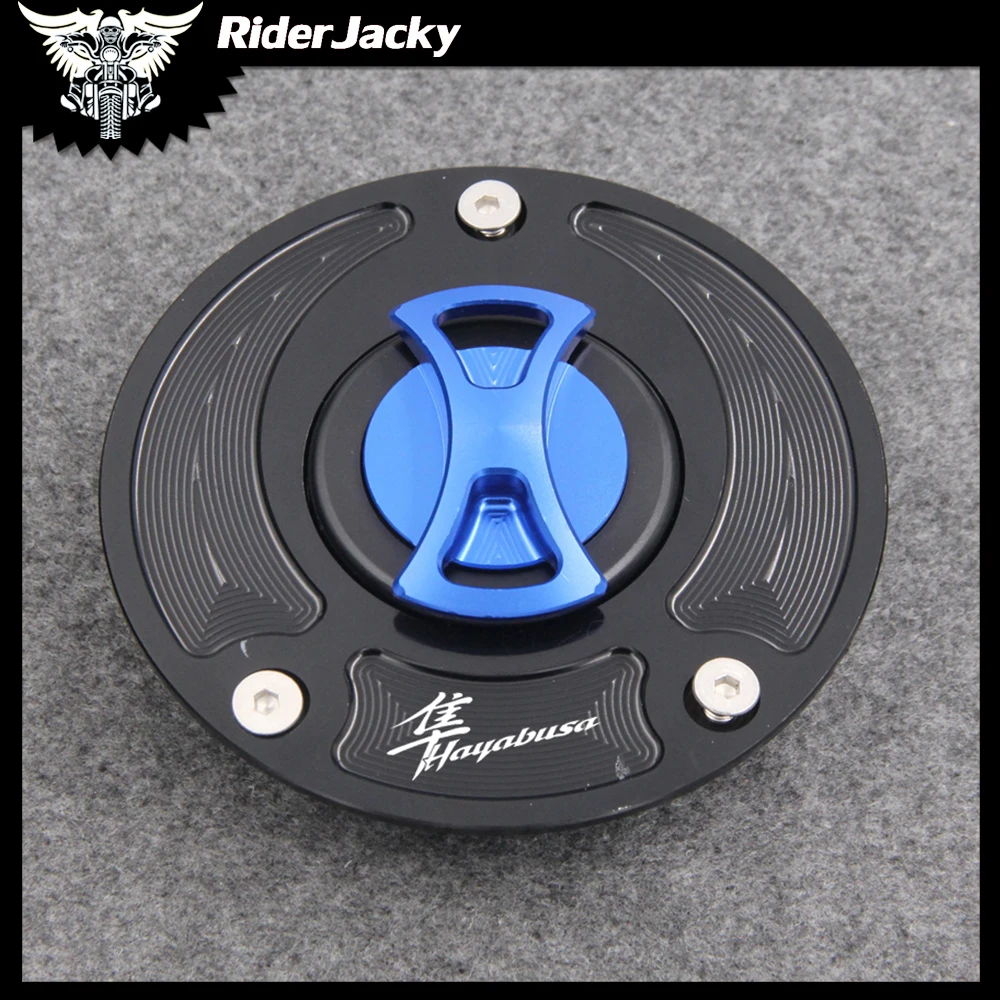 Keyless Motorcycle Fuel Gas Tank cap Cover For SUZUKI GSXR 1300/Hayabusa 2008-2013 2009 2010 2011 2012 2014 2015 16 17 18 19 20