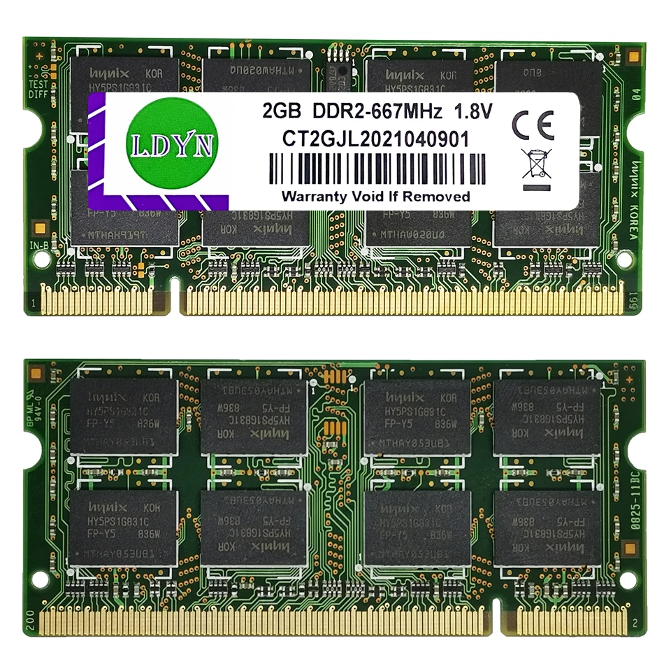 プリンストン DOS/V ノート用メモリ 2GB(1GBx2枚組) PC2-6400 200pin DDR2-SDRAM SO-DIMM PDN2/800-1GX2 6g7v4d0 2GB PC2-6400 (800Mhz) 200 pin DDR2 SODIMM (BJE) at Amazon.com