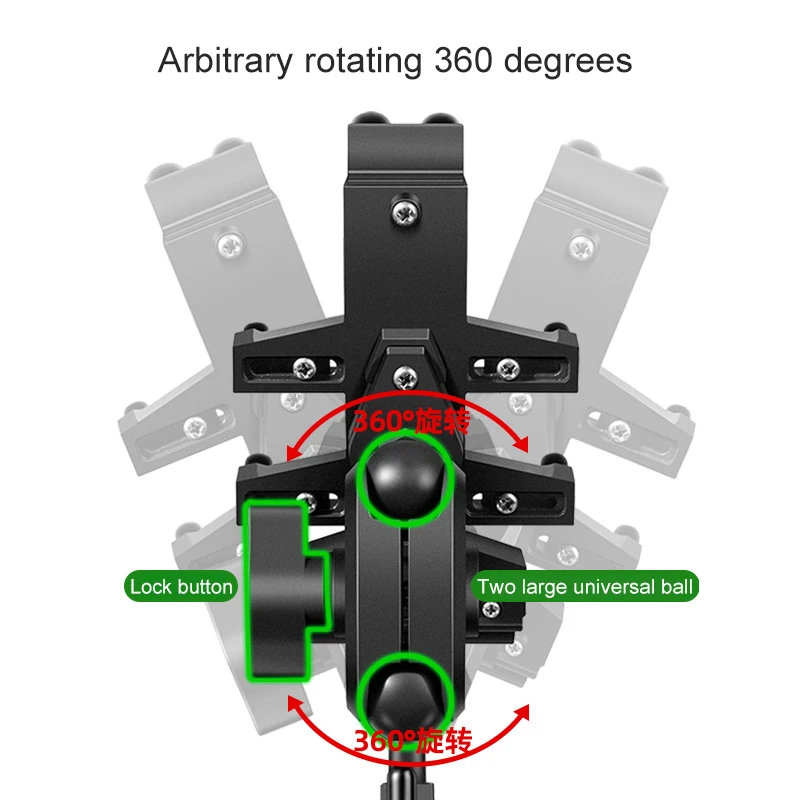 Держатель для телефона на руль велосипеда, универсальный, 4,7-7,2 дюймов