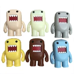 Cute Domo Kun Figure Toy Kawaii Anime PVC Figure Doll Kids Toys for Girls Boys Children Christmas Birthday Gift