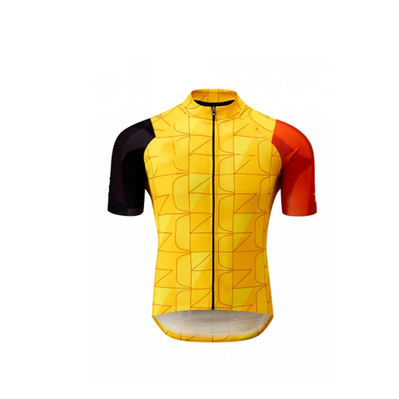 Bike Cycling  Men Vintage Motocross Jersey Road New Team Racing Short Sport Sleeve Shirt Mtb Tops