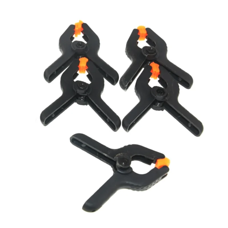 10pcs Universal Plastic Clips Clamp Fixture Fastening Tools for Woodworking Spring Clip Studio Background Clip 2'' 3'' 4‘’ inch