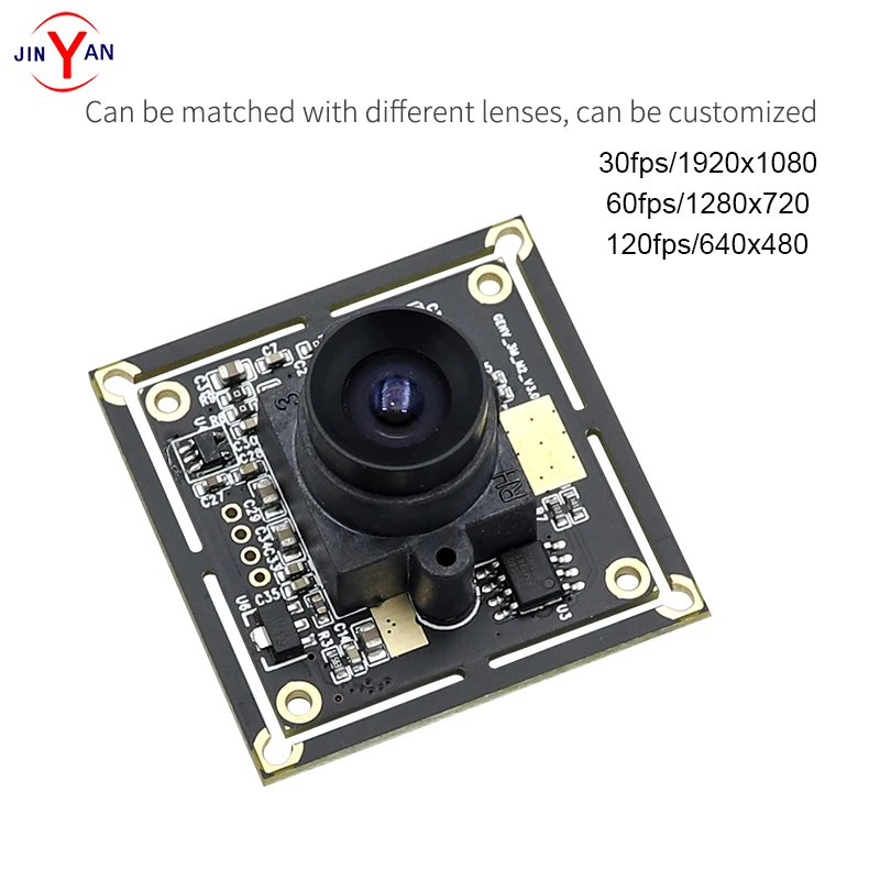 2MP high megapixel 1080P coms ov2710 120fps mini cctv webcam web camera module for Android Linux window mac