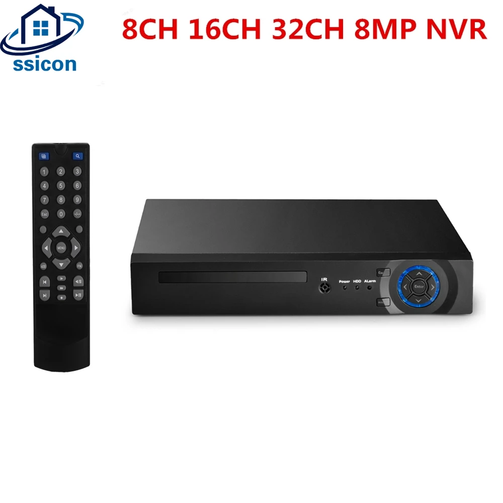 

H.265+ CCTV 8MP Security NVR 8CH 16CH 32CH HDMI VGA Output 4K Network Video Recorder For IP Surveillance Camera System