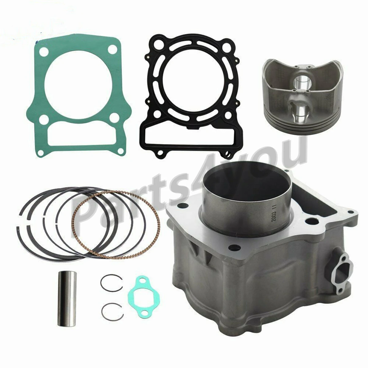 

Cylinder Kit for Stels 500H ATV UTV Hisun 500cc HS500 Massimo Bennche Coleman SuperMach LU022840 LU022884 LU022888 LU022838