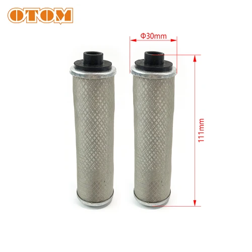 Imagen 2 del producto OTOM-filtro enfriador de aceite de motor para Motocross, piezas para ZONGSHEN NC250 NC450, filtros de papel de filtro de aceite crudo fino para ZS177MM KAYO BSE