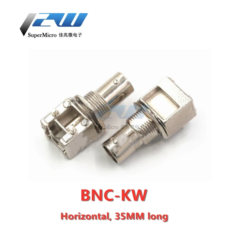 All copper BNC seat -50KY / KWE bnc female Q9 female BNC connector video monitoring socket