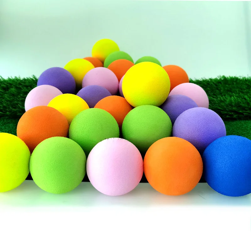 2pcs Diameter 60mm EVA Foam Sponge Balls for Golf/Tennis Training