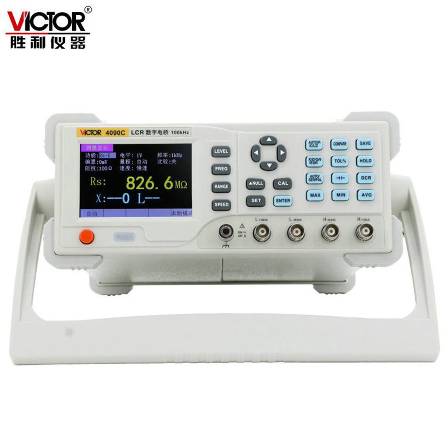 VICTOR 4090A 4090B 4090C 4091A 4091B 4091C BenchTop LCR Sigital Bridge Tester,Resistance Inductance and Capacitance Meter.