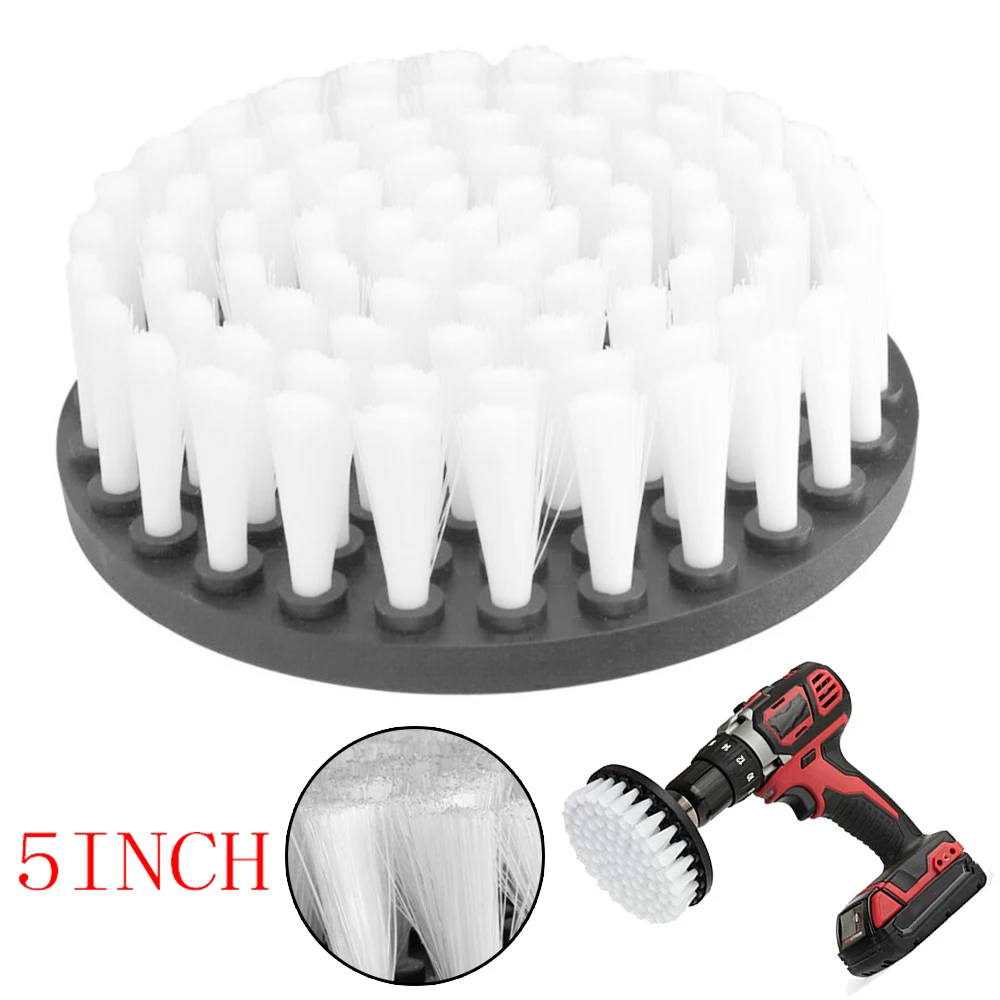 Electric Soft Drill Brush Cleaner Kit For Cleaning Carpet Leather Glass Car Tires Upholstery Furniture Cleaning Drill Brush