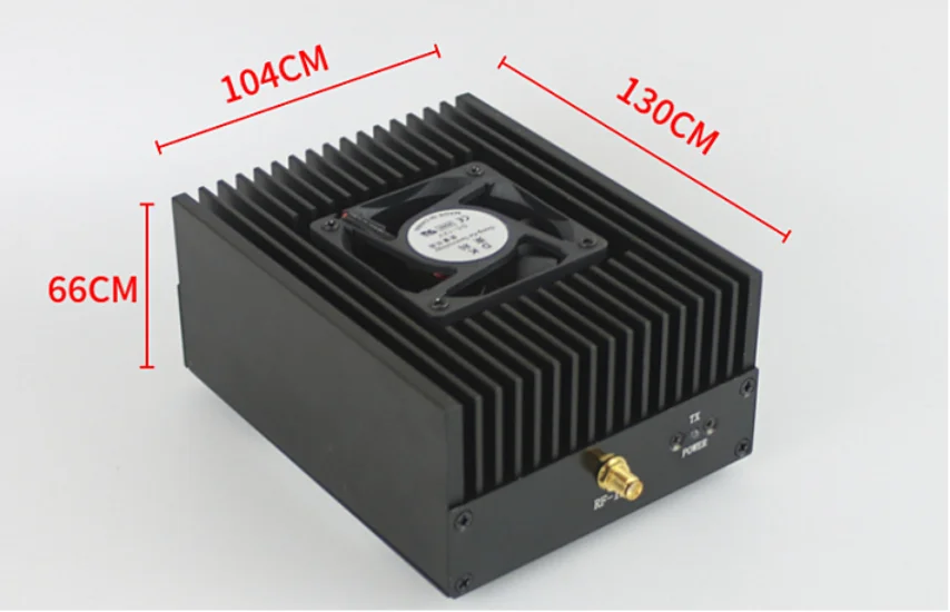 Imagem -03 - Ham Radio fm Power Amplifier For Interphone Versão Mais Recente 20w 30w 40w 50w 80w Uhf 400470mhz Dmr Dpmr P25