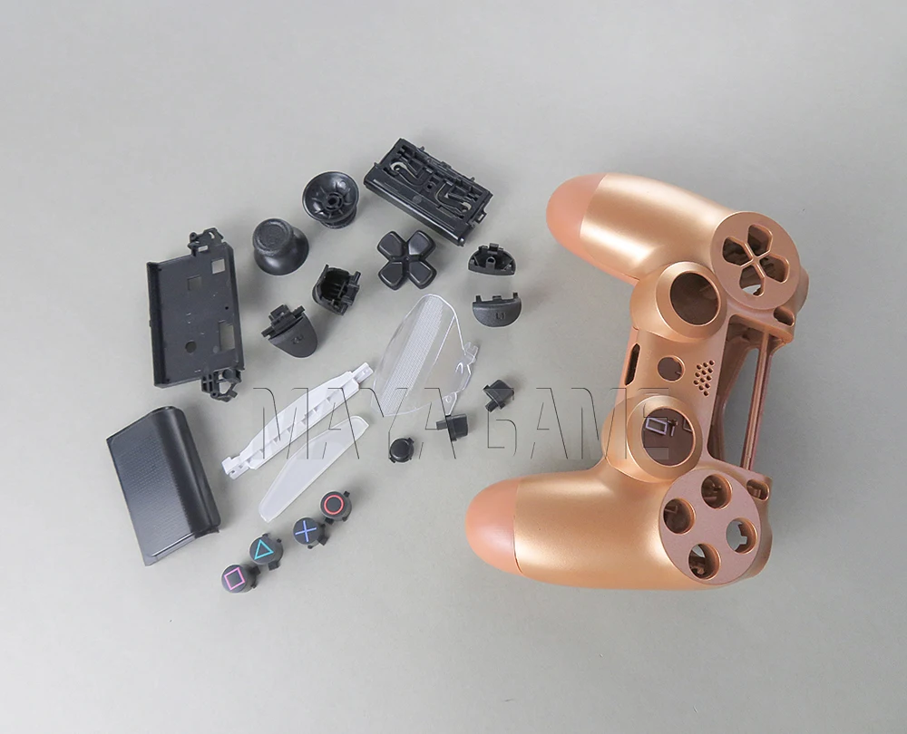 6 uds para PS4 PRO 4,0 JDM 040 JDS040 controlador conjunto completo funda carcasa cubierta de repuesto piel para Sony PlayStation 4 Pro 4,0