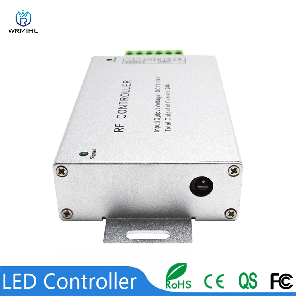 DC12-24V 20 Key 18A 24 Key 24A Colorful RGB Wireless Controller Light Strip Dimmer Radio Frequency Remote Control