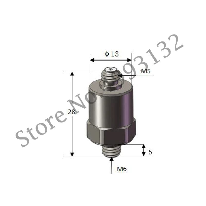 HG-A12G02 Piezoelectric Accelerometer PE Impact Type