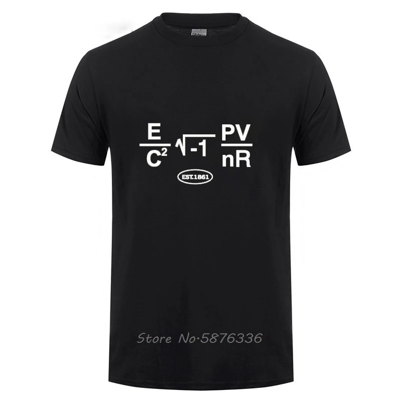 Mit Lustige Mathematische Formel T-shirt Schuluniform T Shirt Männer Beiläufige Kurze Hülse O-ansatz Baumwolle T-shirt Sommer Tops T