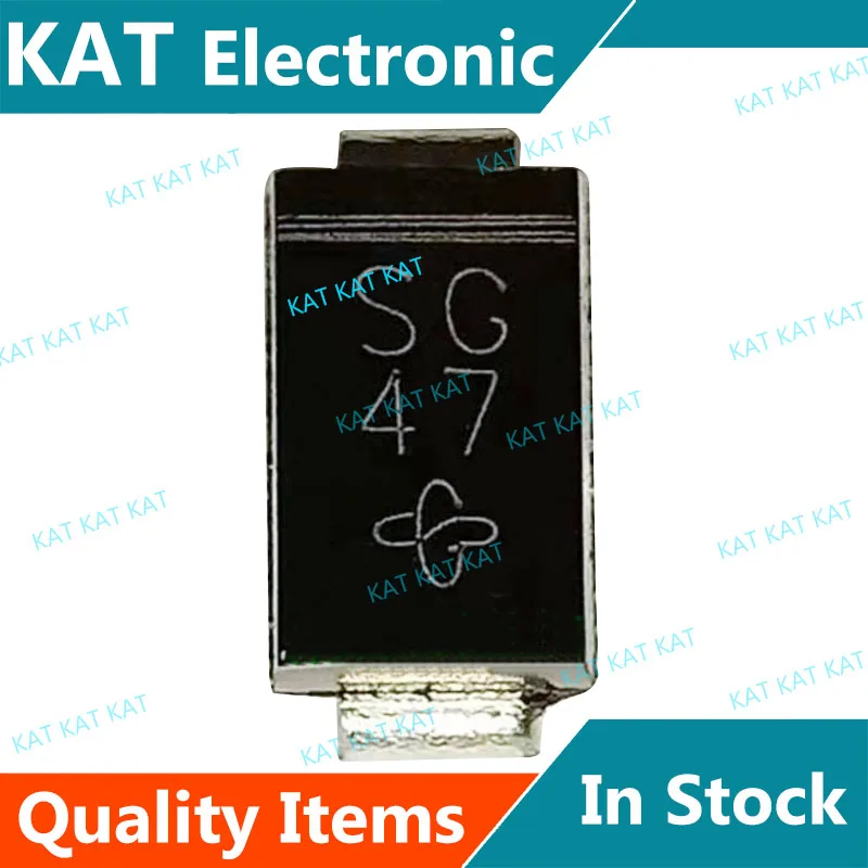 10PCS/Lot S1GHE3-A-H S1GHE3_A/H Marking Code SG S1GHE3 400V 1.0A DO-214AC Surface Mount Glass Passivated Rectifier