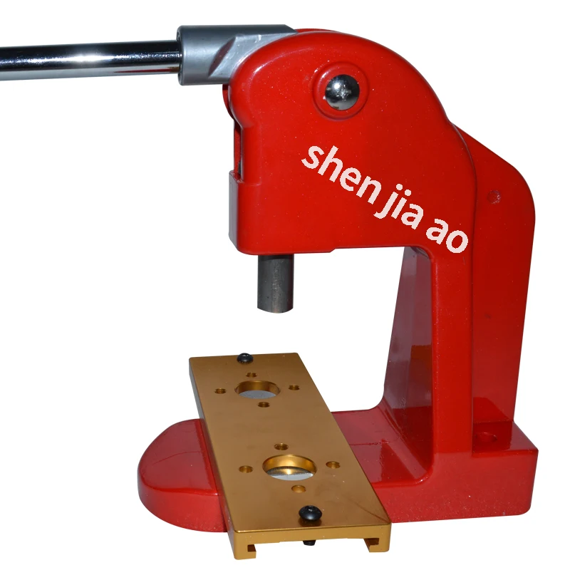 Picture 5: Press Forming Badge Machine Badge Making Machin Vertical 58MM Mold Badge Making Aluminum Alloy Badge Machine Convenient