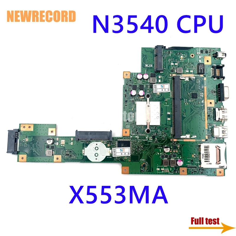 

For ASUS X553MA PN:60NB04X0-MB1900 DDR3 Laptop Motherboard With Intel N2830 N2840 N2930 N3530 N3540 CPU 100% Fully Tested