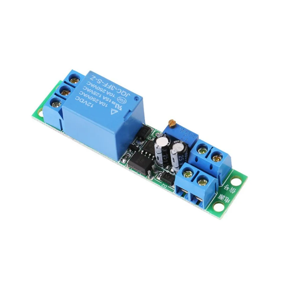 Taidacent Mini Adjustable 25s Signal Triggering Incobatr Egg Tuner 12V Electronic Timer Switch Time Delay Relay Switch Circuit