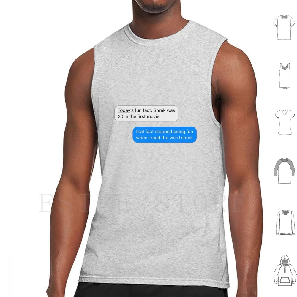 You Lost Me At Shrek Tank Tops Vest Shrek Meme Please No Text Imessage Shrek Meme God No Friends Joke Fun Fact
