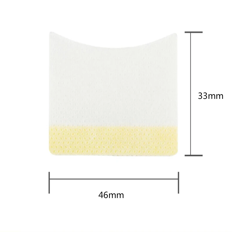 40pcs  Eyelash Extension Remover Cotton Pads Eye Pillow Pads Under Eye Protection Patches for Removing Grafting Eyelash