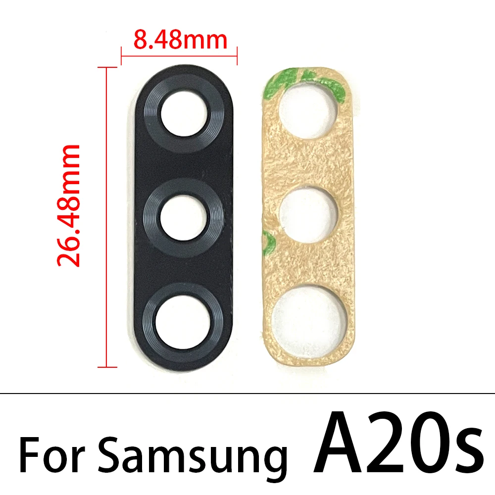 Back Rear Camera Glass Lens For Samsung A10 A20 A30 A50 A40 A70 A10s A20s A30S A50S A21s A01 A11 A12 A21 A31 A51 A71