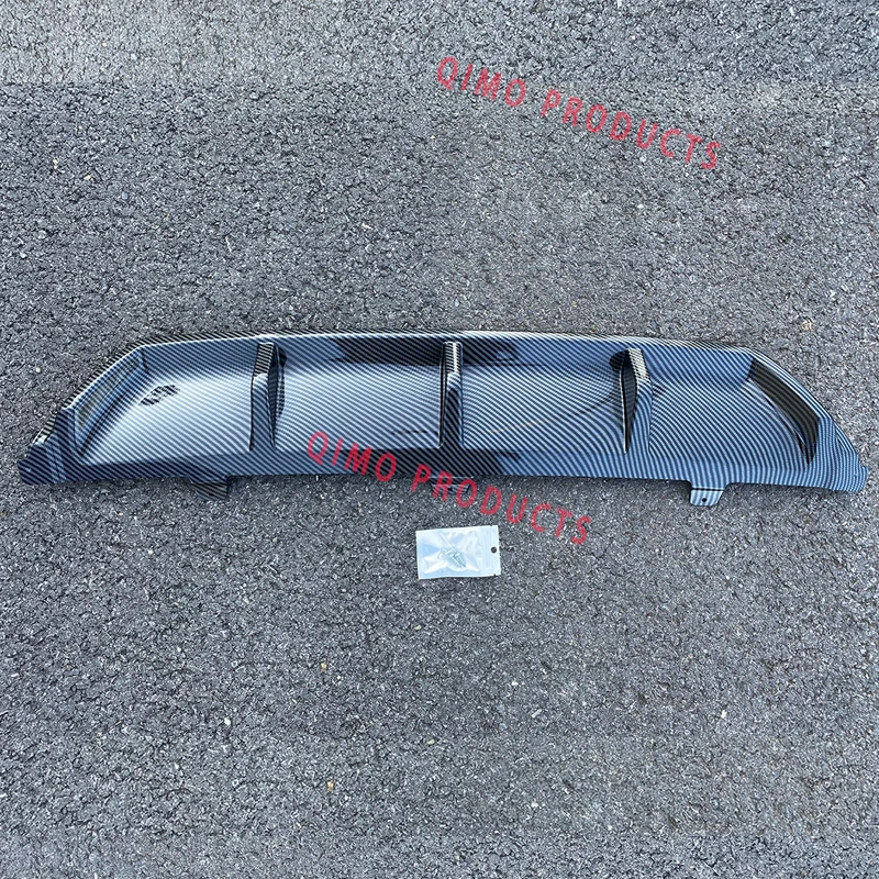 For VW Passat B8 Variant Rear Diffuser 2015 2016 2017 2018 2019 GTE Diffuser Rear Bumper Lip Trunk Spoilers Car Accessories