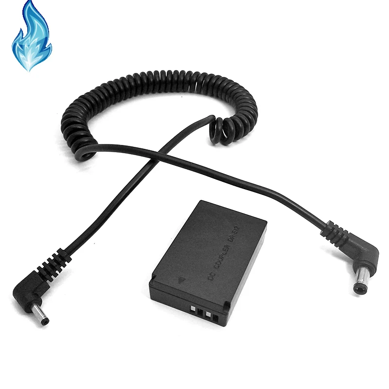 5525 to PS700 8V Power DC Cable + LP-E12 Battery Connector DR-E12 DC Coupler for Canon EOS M M2 M10 M50 Digital Cameras