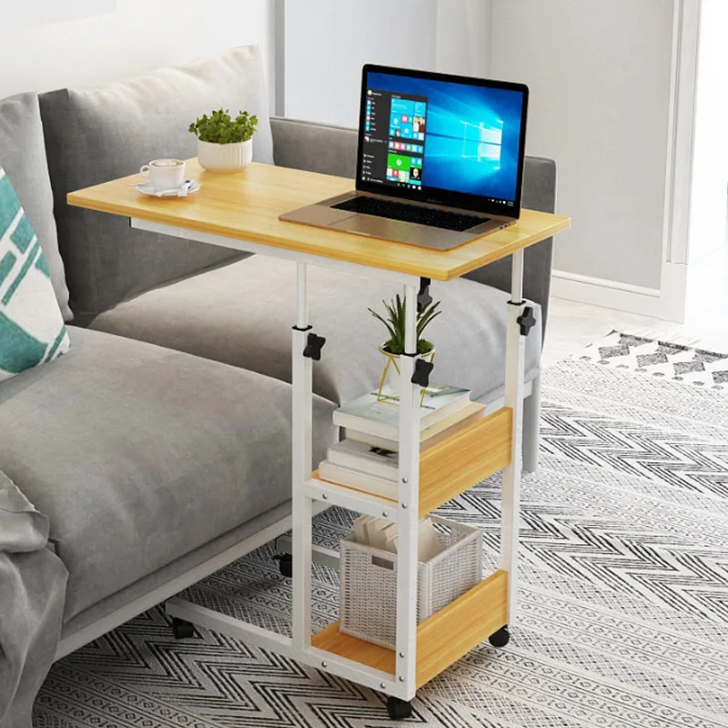 

Removable Bedside Table Household Sofa Lift Folding Writing Desk Lazy Table SpaceEfficient MultiFunctional Furniture