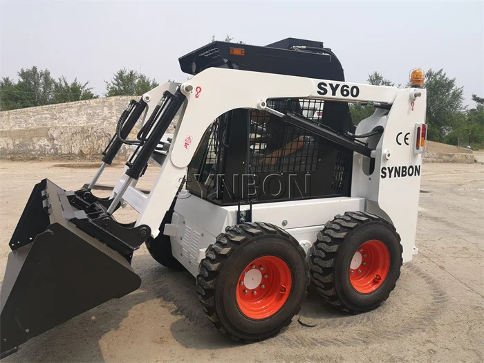 SYNBON Good Quality Wheeled Skid Steer Small Mid Size Backhoe Loader SY60