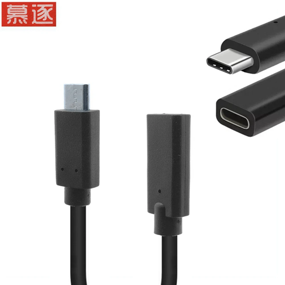 USB C Type C Extension Cable male to Female USB 3.1 Data Charge Adapter for MacBook Pro Phone Type USB C Data Charging Ca