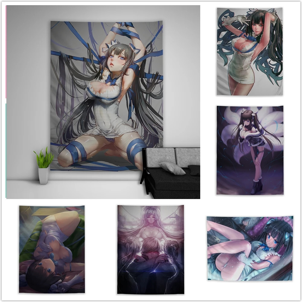 Danmachi Hestia Canvas Painting Nordic Wall Pictures Wall Art Posters Canvas Prints for Living Kids Home Decoration Room Decor