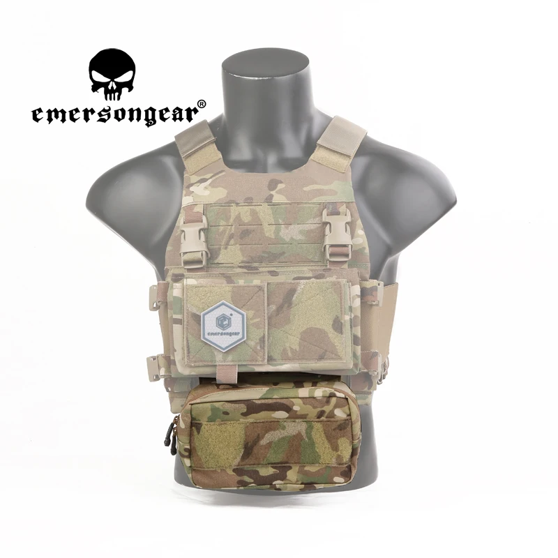 EMERSONGEAR Tactical Action Pouch Mag Pack Magzine Tool Bags Airsoft Hunting Shooting Outdoor  Vest Panel Hook And Loop Patch