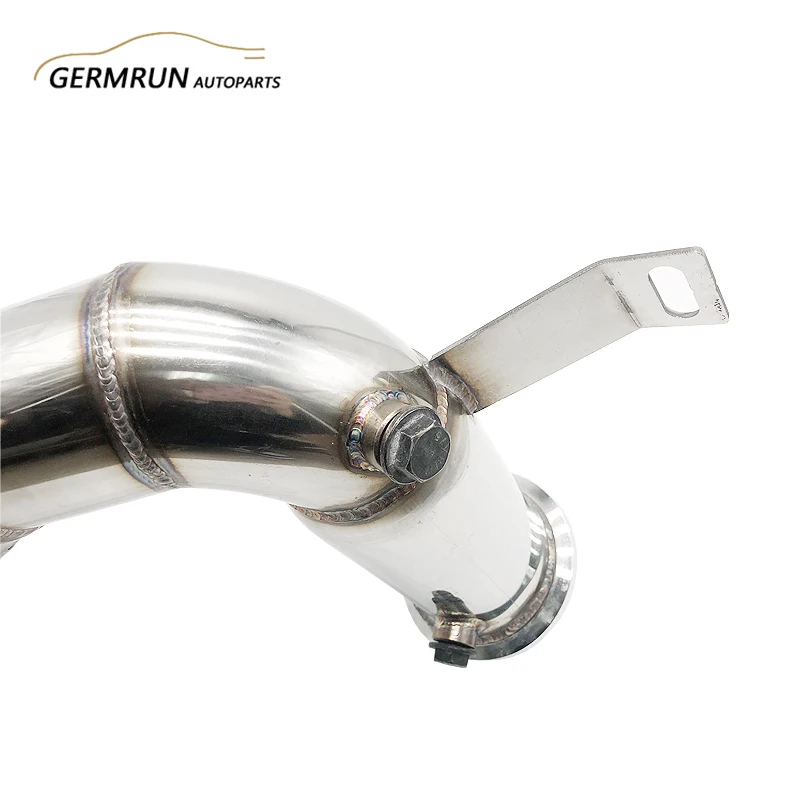 Stainless Steel EXHAUST DECAT DOWNPIPE Fit For BMW MINI COOPER S F56 2014+