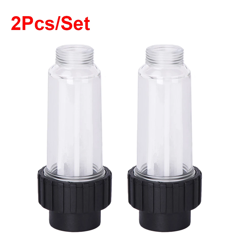 2PCS Water Filter For Karcher Car Washer G 3/4'' Filter For Karcher K2 K3 K4 K5 K6 K7 Series High Pressure Washer